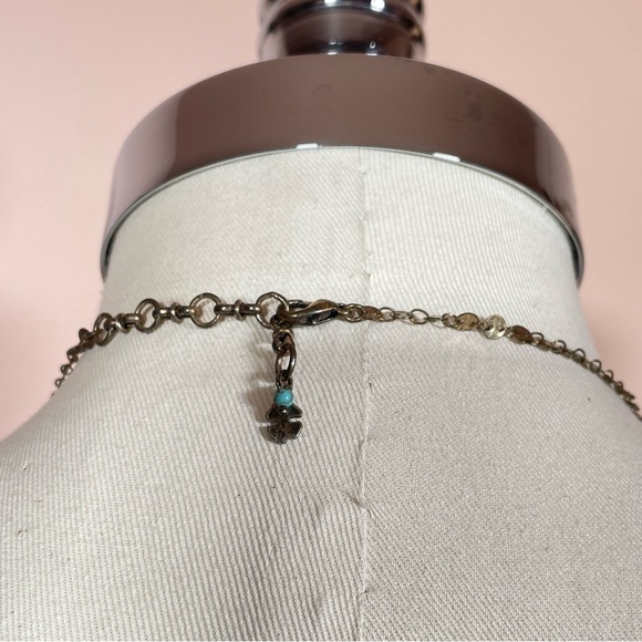 LUCKY BRAND Fairy Core Butterfly Copper Tone Boho Fall Autumn Whisical Necklace - Picture 7 of 7